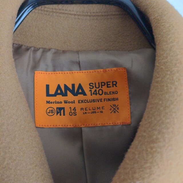 LANA WOOL 140S ステンカラーコート元値¥28,380