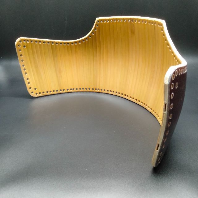 黒生地胴台 60本竹 開き約42cm 日本製 剣道 胴 送料当店負担 ② 黒生地胴台 60本竹 開き約42cm 日本製 剣道 胴 送料当店負担 ②