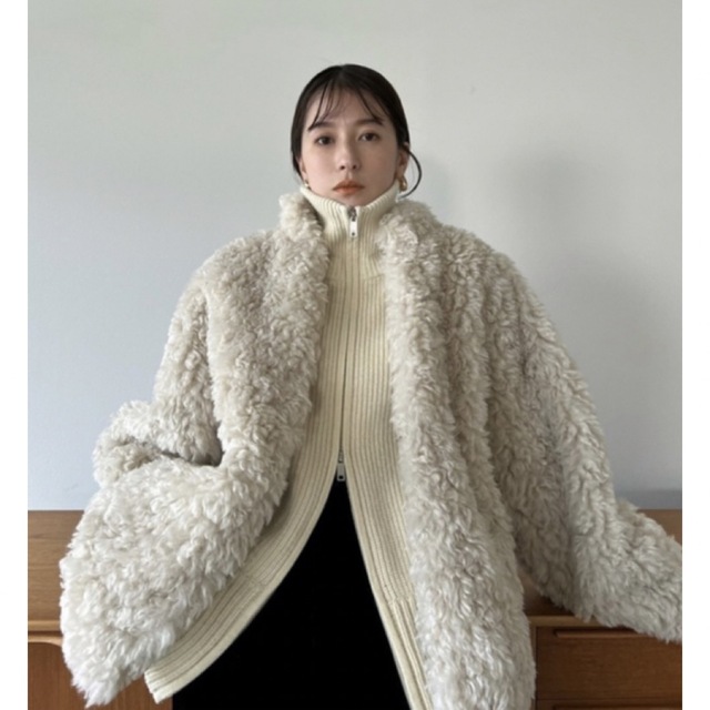 MINAMI TANAKA×CLANE CURL FUR SHORT COAT2 レディース ジャケット