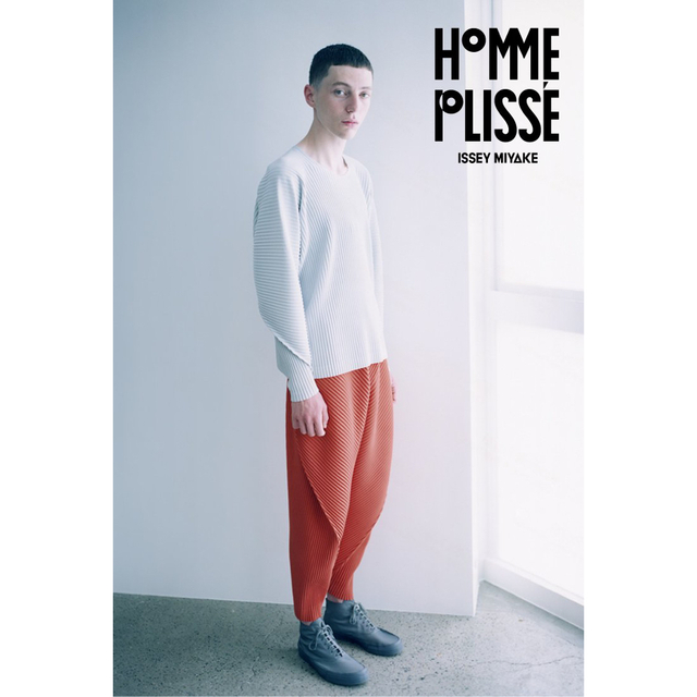 isseymiyakeHOMME PLISSÉ ISSEY MIYAKE BASICパンツ