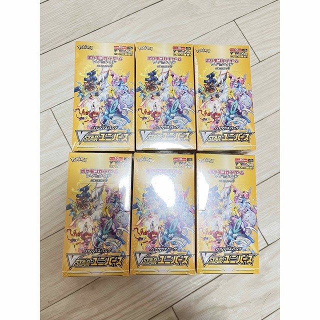 有名なブランド ポケモン - V STAR ユニバース　6BOX シュリンク付き Box/デッキ/パック