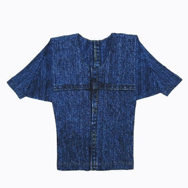90s PLEATS PLEASE ISSEY MIYAKE デニムセットアップ 90s PLEATS PLEASE ISSEY MIYAKE デニムセットアップ