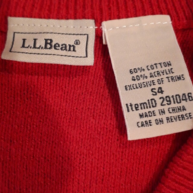 L.L.Bean(エルエルビーン)のLL.Beanのカーディガン　女児 キッズ/ベビー/マタニティのキッズ服女の子用(90cm~)(カーディガン)の商品写真