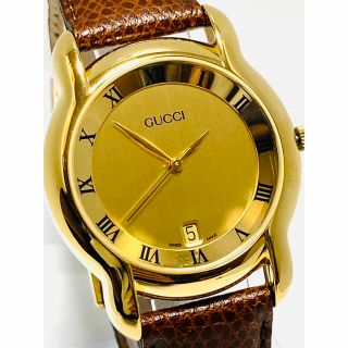 Gucci - 未使用！ GUCCI グッチ 電池新品交換済み メンズ腕時計