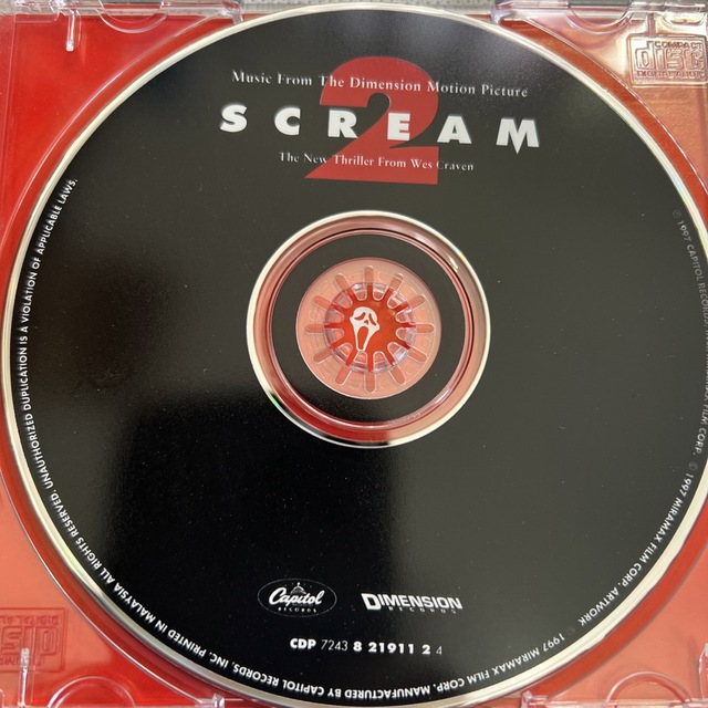 Scream 2/スクリーム2-マレーシア盤サントラ CD エンタメ/ホビーのCD(映画音楽)の商品写真