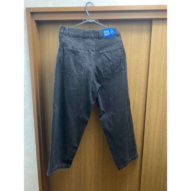 POLAR SKATE CO.(ポーラースケートカンパニー)のPolar Skate Co BIG BOY JEANS ピッチブラック メンズのパンツ(デニム/ジーンズ)の商品写真