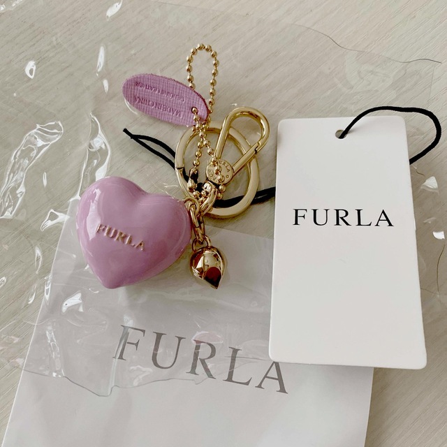 値下げ交渉可】FURLA ハートキーリング-