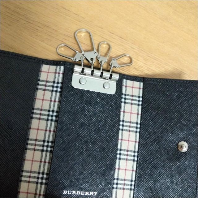 BURBERRY(バーバリー)のBURBERRY キーケース レザー ノバチェック 4連 レディースのファッション小物(キーケース)の商品写真