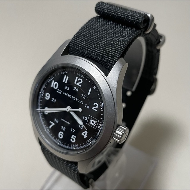 Hamilton(ハミルトン)の美品 hamilton khaki H684811 ハミルトン カーキ メンズの時計(腕時計(アナログ))の商品写真