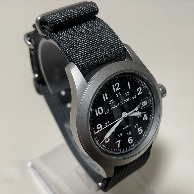 Hamilton(ハミルトン)の美品 hamilton khaki H684811 ハミルトン カーキ メンズの時計(腕時計(アナログ))の商品写真