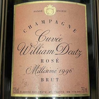 歴史的良年/90年代古酒】ドゥーツ ウィリアム・ドゥーツ ロゼ 1996-