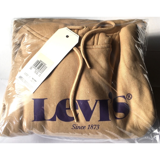 Levi's 【Levi's/リーバイス】スウェット パーカー フーディーメンズL相当ベージュの通販 by みっちー's shop|リーバイス ならラクマ