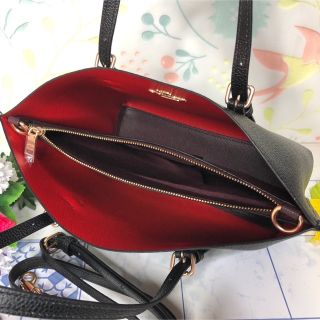 コーチ トートバッグ お洒落 ショルダー シンプル ブラック 【新品】
