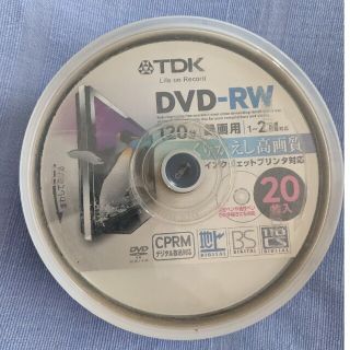 ティーディーケイ(TDK)のTDK DVD-RW20枚パック DRW120DPA20PU(その他)