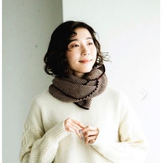 ムジルシリョウヒン(MUJI (無印良品))のyourwear / ユアウェア / ウールジャガードマフラー(マフラー/ショール)