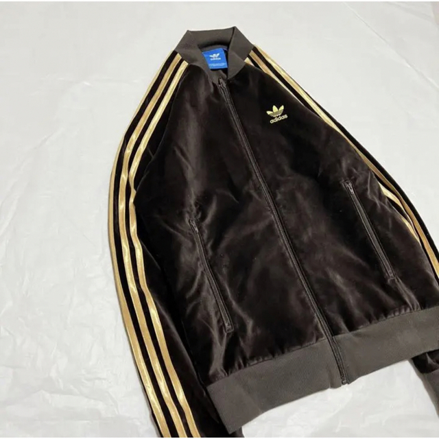 adidas - 【極上品】adidas ベロアトラックジャケットセットアップ