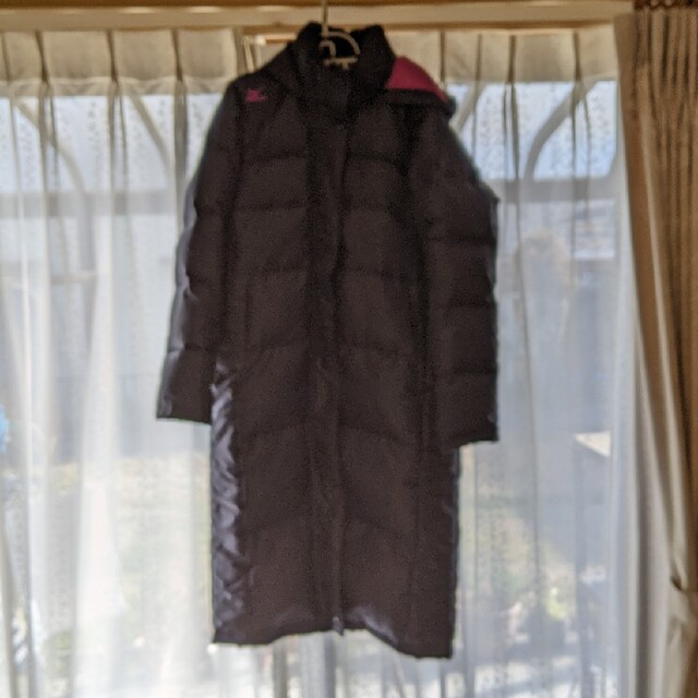 MIZUNO(ミズノ)のベンチコート　レディース　Ｌサイズ　ネイビー レディースのジャケット/アウター(ロングコート)の商品写真