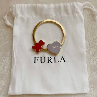 フルラ(Furla)のFURLA フルラ ♡ キーリング  キーホルダー    くま ハート(キーホルダー)