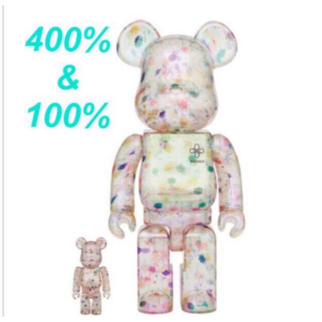 BE@RBRICK ANEVER 100%+400%   ベアブリック
