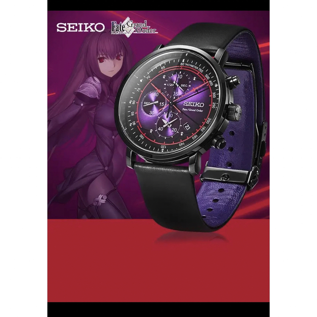 SEIKO×FGOコラボウォッチ スカサハモデルメンズ