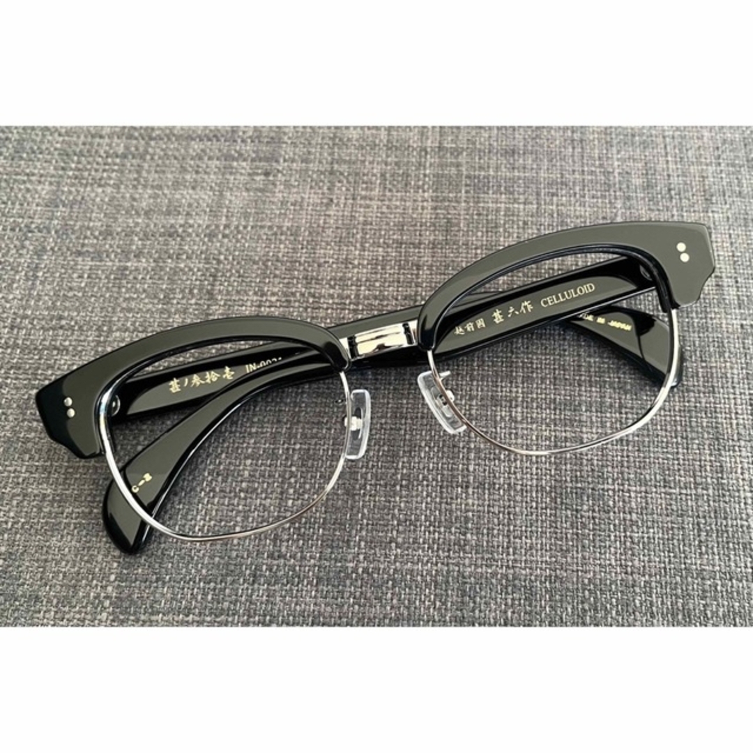 新品未使用　越前國　甚六作　サーモント メガネ　日本製　JN-0031 C-2 メンズのファッション小物(サングラス/メガネ)の商品写真