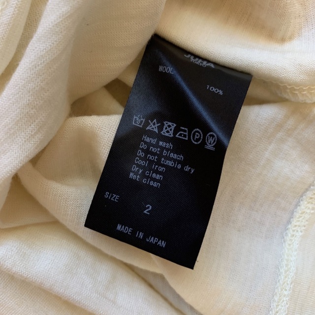 AURALEE(オーラリー)のアスパラ様 美品 JUHA ウール 100% カットソー 長袖 Tシャツ メンズのトップス(Tシャツ/カットソー(七分/長袖))の商品写真