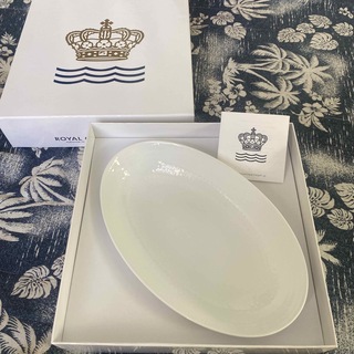 ロイヤルコペンハーゲン(ROYAL COPENHAGEN)のロイヤルコペンハーゲン　オーバルディッシュ(食器)