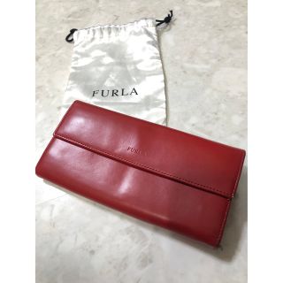 フルラ(Furla)のフルラ　FURLA 長財布　レッド(財布)