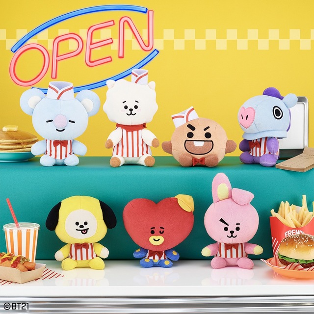 BT21 一番くじ 最新 ぬいぐるみ等4点セット