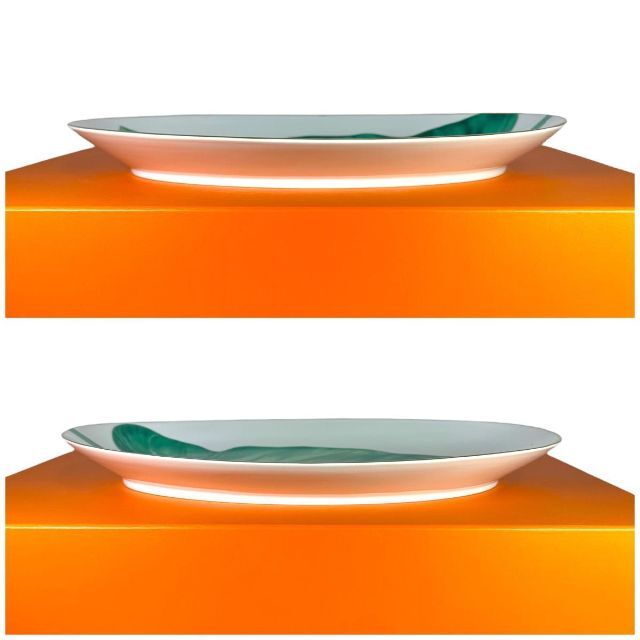 最適な材料 - Hermes 【超美品】HERMES 大皿 楕円形 パシフォリア