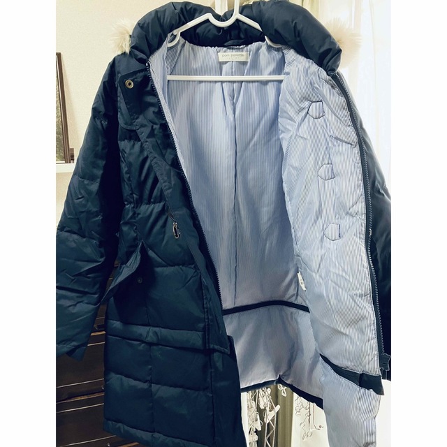 pom ponette - pom ponette ダウンコート 定価約4万円 160cmの通販 by