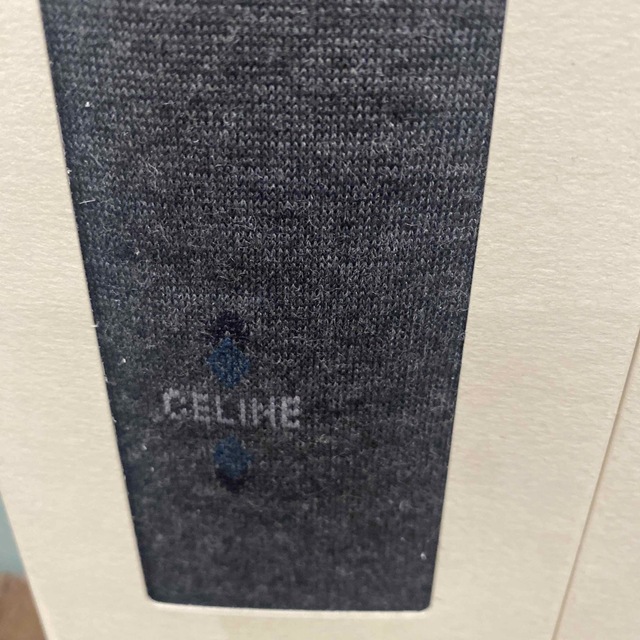 celine(セリーヌ)の【新品未使用】CELINE  セリーヌ　メンズ　靴下 メンズのレッグウェア(ソックス)の商品写真