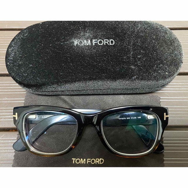 ハルオ.様専用　TOM FORD TF5379 度入り 美品のサムネイル