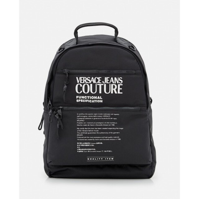 VERSACE JEANS COUTUR リュック ブラック