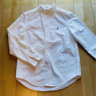 ラルフローレン(Ralph Lauren)の【美品】ラルフローレンKIDS 白シャツ(Tシャツ/カットソー)
