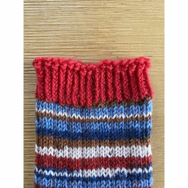 手編みの靴下　No.97 ハンドメイドのファッション小物(レッグウェア)の商品写真