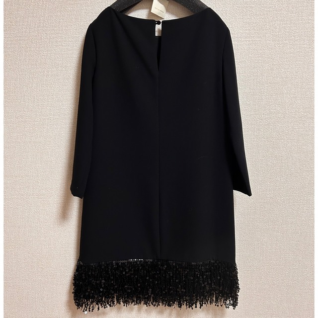 【美品】ケイトスペード ブラック ドレス スパンコール