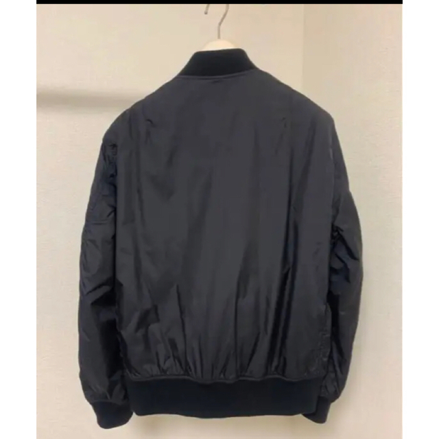 UNIQLO(ユニクロ)のMA-1   ブラック メンズのジャケット/アウター(ナイロンジャケット)の商品写真