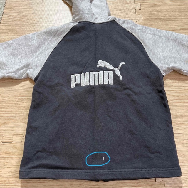 PUMA(プーマ)のPUMAパーカー130 キッズ/ベビー/マタニティのキッズ服男の子用(90cm~)(ジャケット/上着)の商品写真