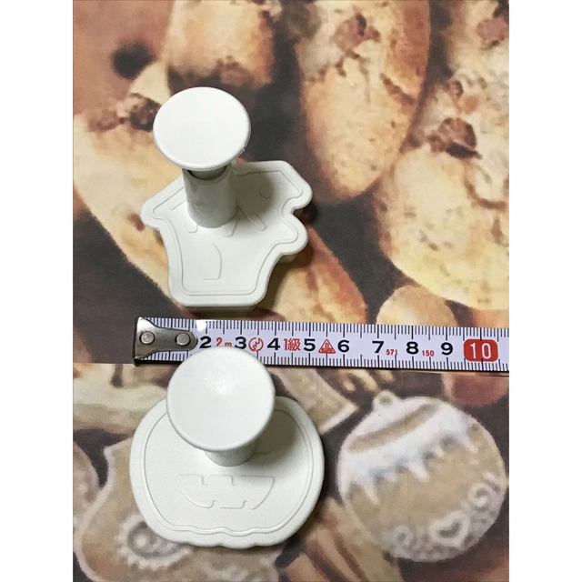 クッキー型⚫︎クッキーカッター⚫︎スタンプ式⚫︎セット インテリア/住まい/日用品のキッチン/食器(調理道具/製菓道具)の商品写真