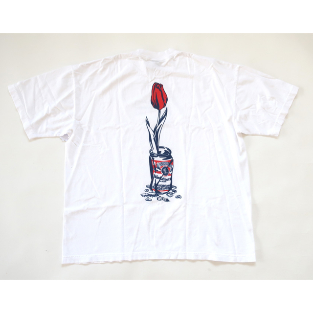 XL)コンプレックス限定Wasted Youth Flower Can TシャツGirlsDon