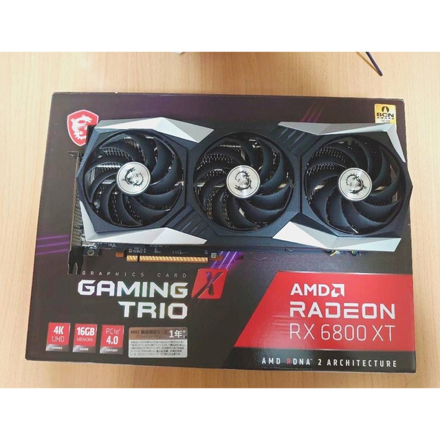 GAMING X TRIO 16GB GDDR6 AMD RADEON RX の