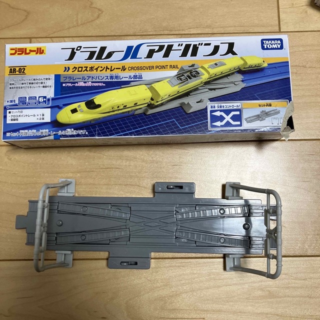 Takara Tomy(タカラトミー)のプラレールアドバンス　連続発車ステーション　車両セット キッズ/ベビー/マタニティのおもちゃ(電車のおもちゃ/車)の商品写真