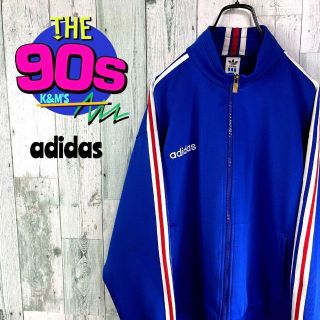 【雰囲気抜群❗️】80's adidas トラッカージャケット 男女兼用