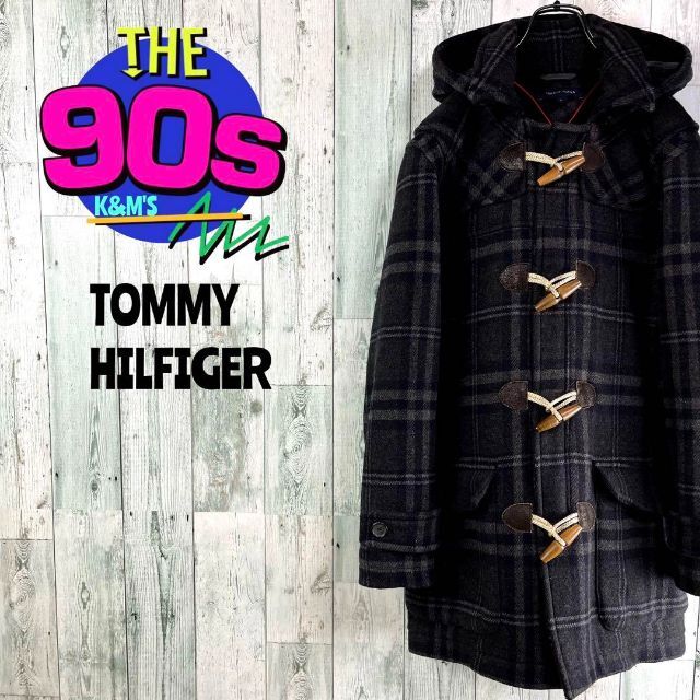 90's TOMMY HILFIGER トミーヒルフィガー 肉厚ダッフルコート 再再販