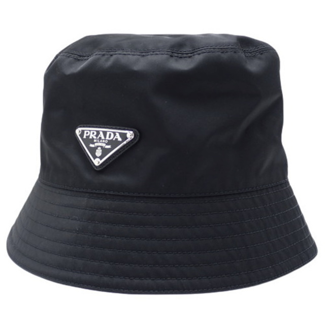 PRADA - プラダ帽子 Re-Nylon バケットハット ポリアミド NERO/ネロ ブラック黒 40802041064
