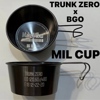 BGO TRUNKZERO MIL CUP コラボ シェラカップ 2個の通販|ラクマ
