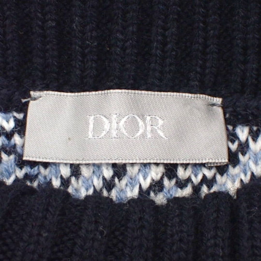 ディオール Dior エンブレム ニット セーター XS 黒