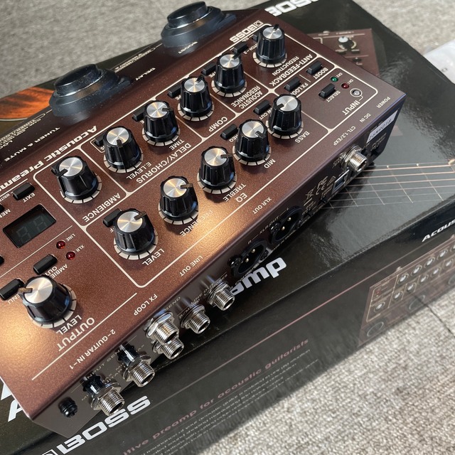 BOSS AD-10 Acoustic Preamp ギター BOSS AD-10 Acoustic Preamp ギター