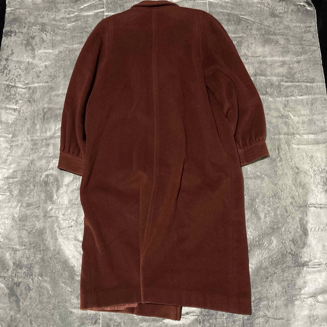 【80s アーカイブ】vintage パンク ディティール ロングコート メンズのジャケット/アウター(ステンカラーコート)の商品写真